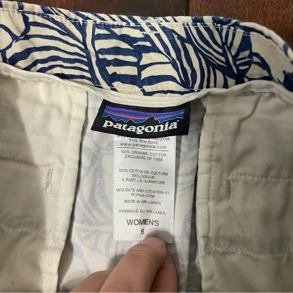 PATAGONIA | Stretch All-Wear Tropical Leaf Print Shorts 4